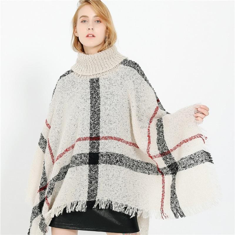 poncho feminino